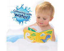 Tiny Talents Badboek - Kleuren met water dino's