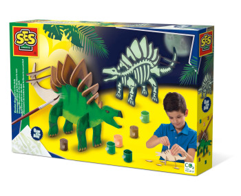 Houten dino glow in the dark