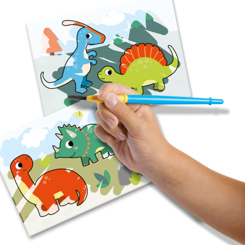 Kleuren met water - Dino's Kleuren met water - Dino's