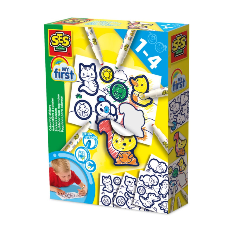 *My first - Stickers kleuren *My first - Stickers kleuren