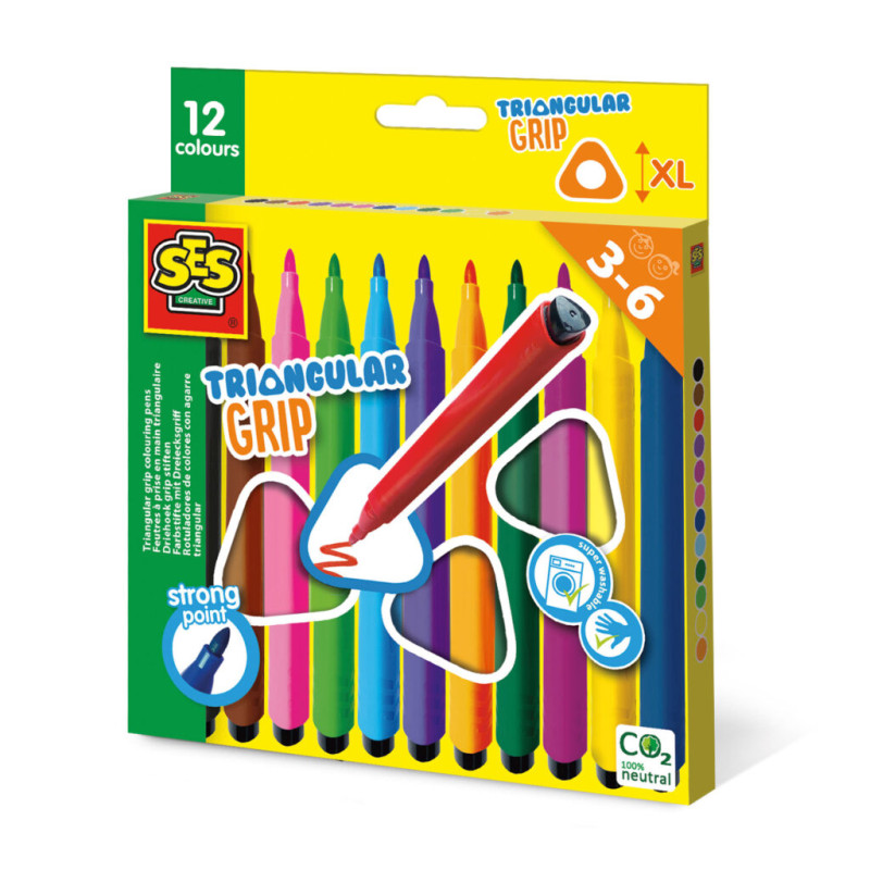 Driehoek grip stiften Driehoek grip stiften