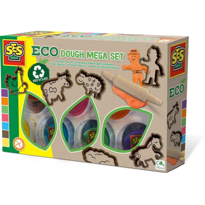 Eco klei mega set (7x90gr met tools)
Eco klei mega set (7x90gr met tools)