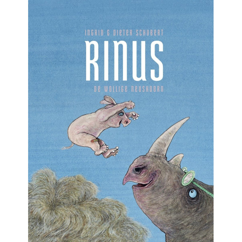 Rinus, de wollige neushoorn (met knuffel) Rinus, de wollige neushoorn (met knuffel)