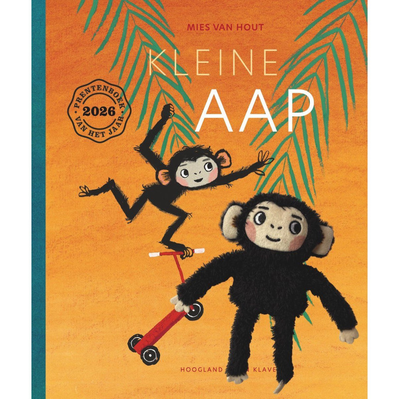 Kleine Aap (met knuffel) - Prentenboek van het Jaar 2026 Kleine Aap (met knuffel) - Prentenboek van het Jaar 2026