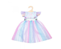 Jurk 'Fee & Eenhoorn' met kroon (28-35cm)