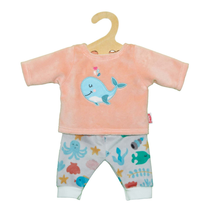 Pyjama walvis Bobby (2-delig/28-35cm)
