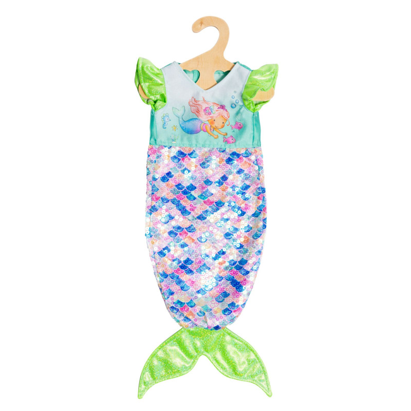 Jurk "Zeemeermin Yara" (28-35cm) Jurk "Zeemeermin Yara" (28-35cm)