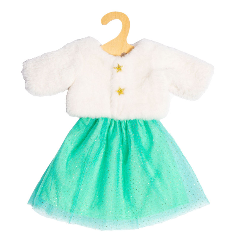 Pluche jas "Yuki" met tule rok (28-35cm) Pluche jas "Yuki" met tule rok (28-35cm)