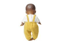 Tuinbroek met t-shirt okergeel/wit (28-35cm) Tuinbroek met t-shirt okergeel/wit (28-35cm)