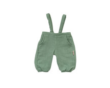 Tuinbroek met t-shirt saliegroen/wit (28-35cm) Tuinbroek met t-shirt saliegroen/wit (28-35cm)