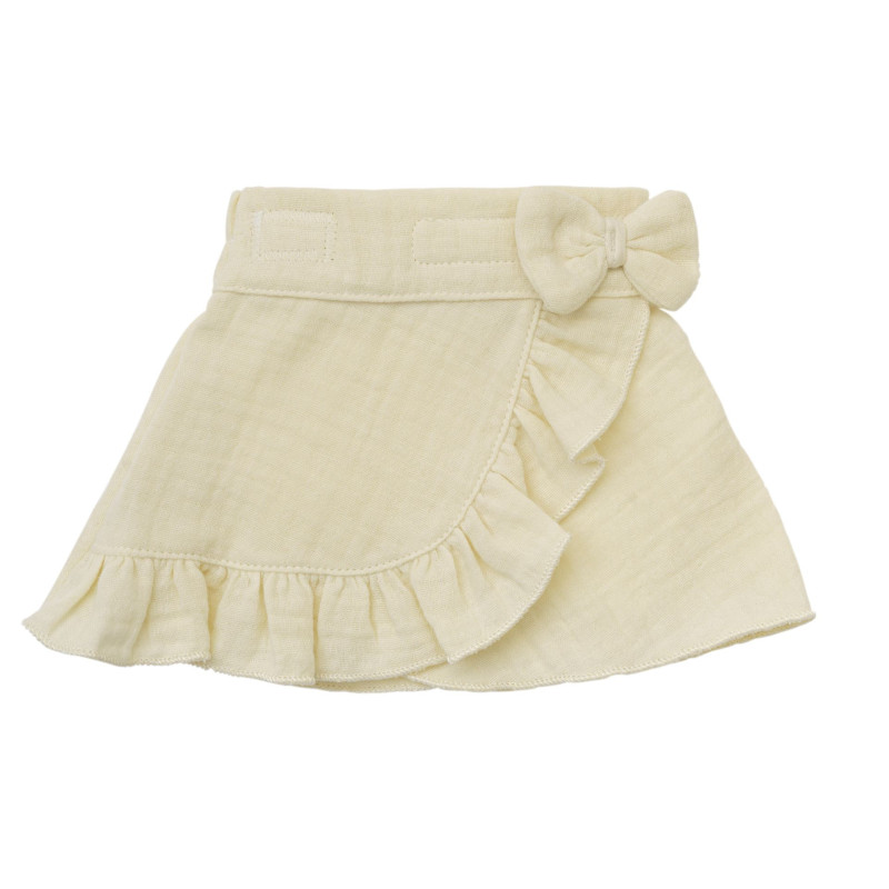 Wikkelrok met top ecru (28-35cm) Wikkelrok met top ecru (28-35cm)