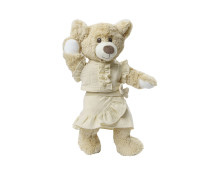 Wikkelrok met top ecru (28-35cm) Wikkelrok met top ecru (28-35cm)
