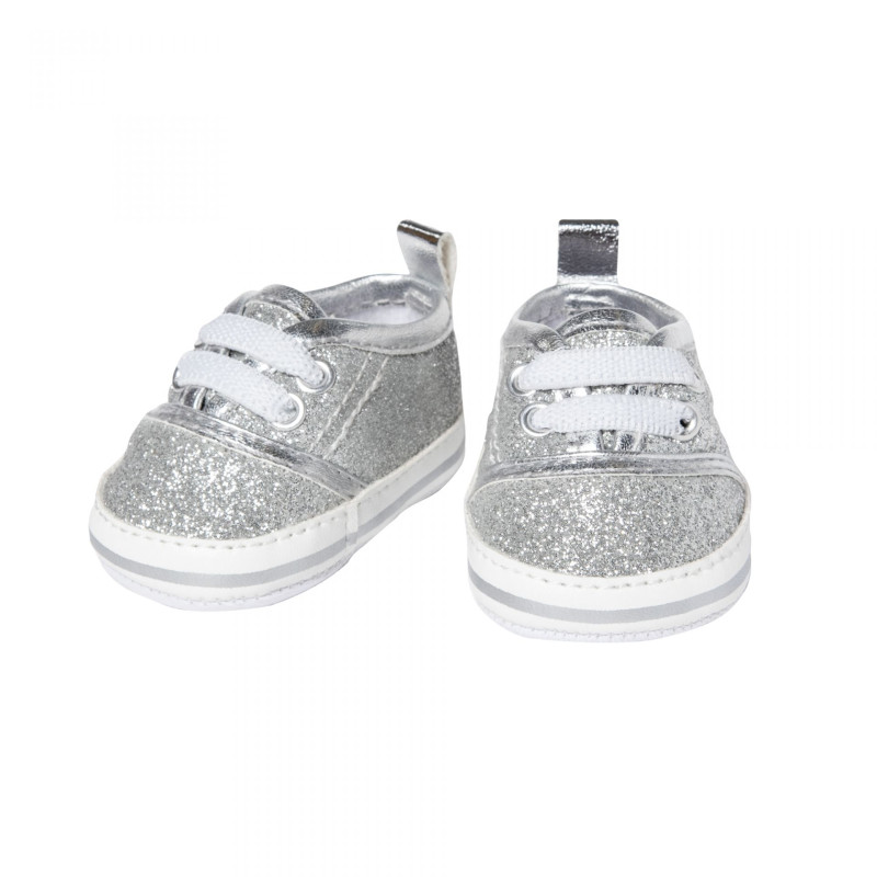 Glitter sneakers zilver (30-34cm) Glitter sneakers zilver (30-34cm)