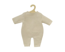 Rompertje gebreid ecru (28-35cm)