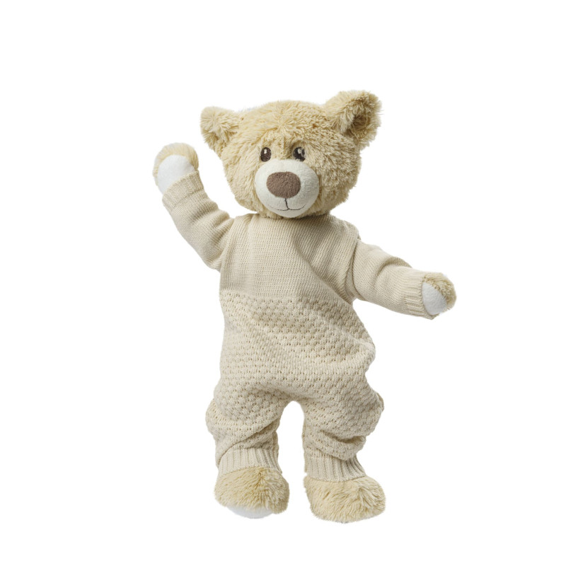 Rompertje gebreid ecru (28-35cm)