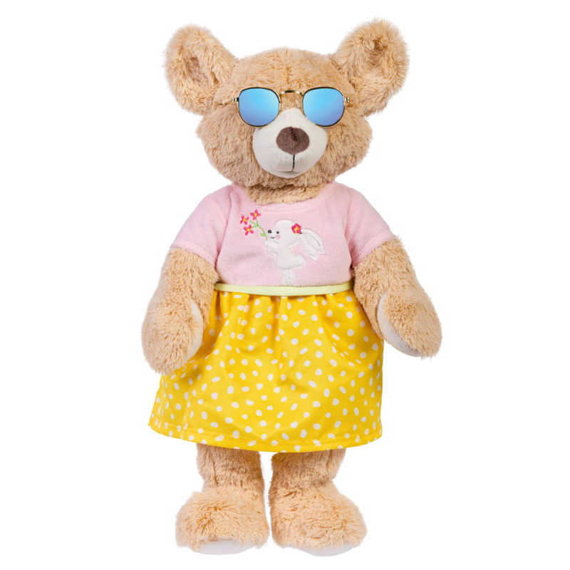Poppenzonnebril (goudkleurig)