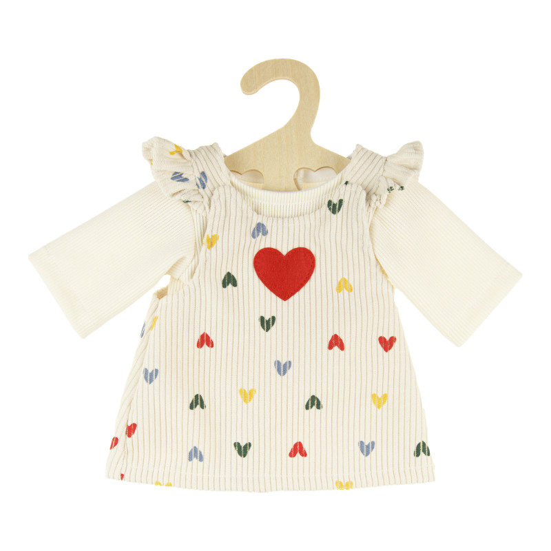 Jurk met t-shirt Confetti Hart (28-35cm)