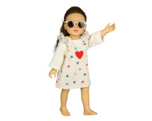 Poppenzonnebril (beige) Poppenzonnebril (beige)