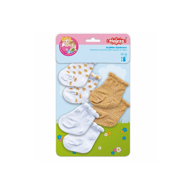 Sokken glitter, 3 paar (28-35cm) Sokken glitter, 3 paar (28-35cm)