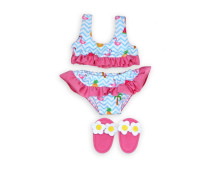 Flamingo bikini met slippers (28-35cm)