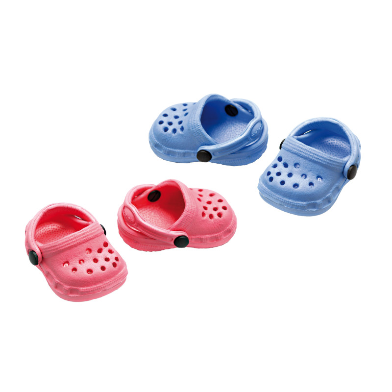 Clogs voor pop 28/33cm (2 ass) Clogs voor pop 28/33cm (2 ass)