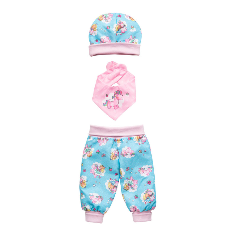 Outfit eenhoorn & fee, 3-delig (35-45cm) Outfit eenhoorn & fee, 3-delig (35-45cm)
