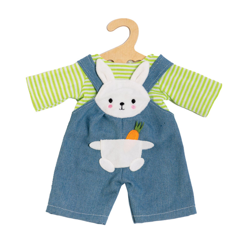 Tuinbroek met shirt "Bunny Lou" (35-45cm) Tuinbroek met shirt "Bunny Lou" (35-45cm)