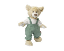 Tuinbroek met t-shirt saliegroen (35-45cm) Tuinbroek met t-shirt saliegroen (35-45cm)