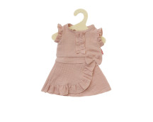 Wikkelrok met top rosé (35-45cm)