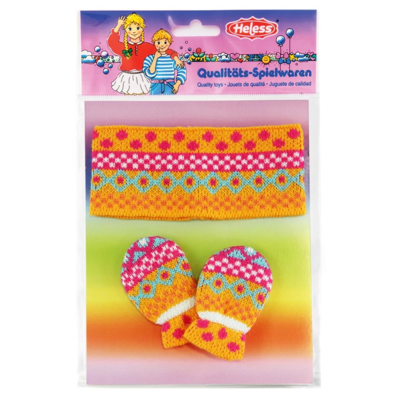 Hoofdband met wanten 'Jolly' (35-45cm) Hoofdband met wanten 'Jolly' (35-45cm)