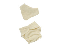 Luier en slabbetje (35-45cm)