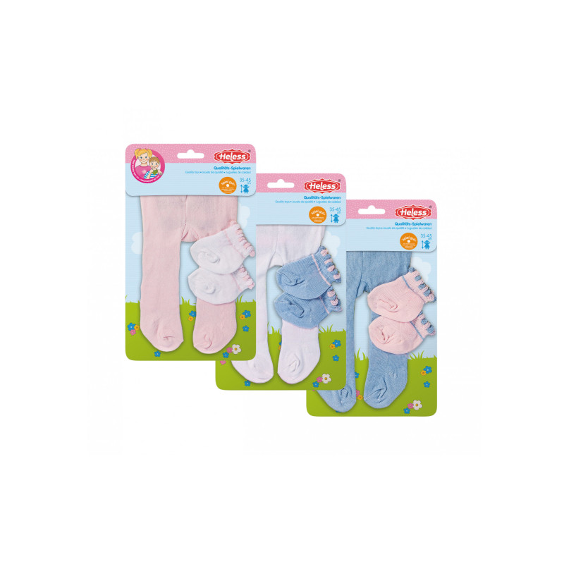 Maillot met sokken pastel 35-46 3 ass. Maillot met sokken pastel 35-46 3 ass.