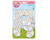 Maillot met sokken goud stip (28-35cm)
