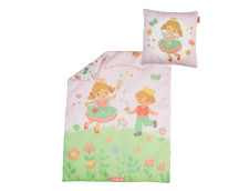 Poppendekbed met kussen Prinses Emily