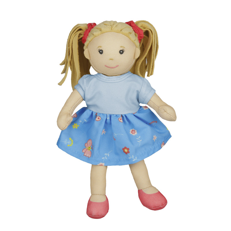 Stoffen pop Pippa 22cm Stoffen pop Pippa 22cm
