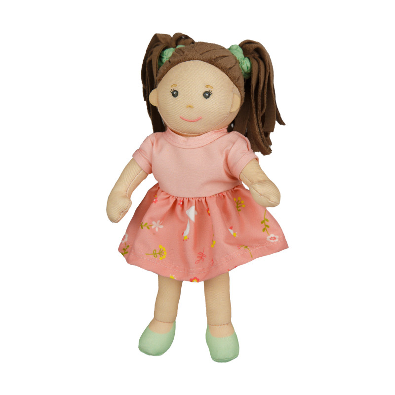 Stoffen pop Rosa 22cm Stoffen pop Rosa 22cm