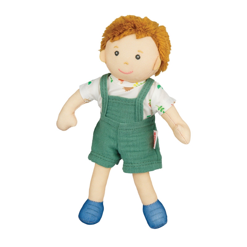 Stoffen pop Fred 22cm Stoffen pop Fred 22cm