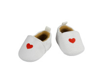 Slofjes met hart (30-34cm)
