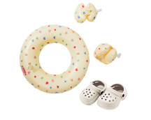 Zwemset Hart Confetti (35-45cm)