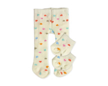 Maillot met sokken Confetti Hart (35-45cm)