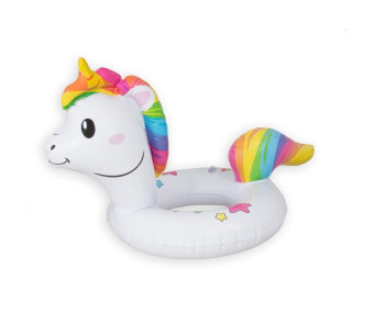 Eenhoorn/unicorn poppenzwemband (35-45cm)