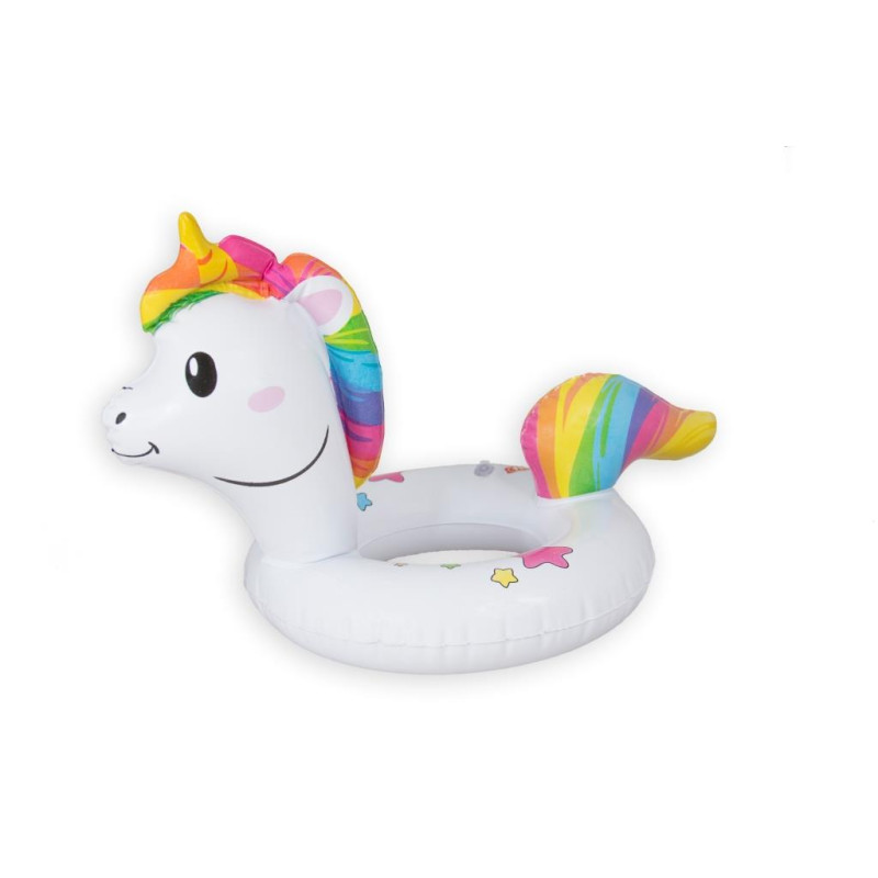 Eenhoorn/unicorn poppenzwemband (35-45cm)