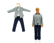 Kledingset Jeans voor modepoppen 29 cm