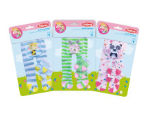 Maillot met sokken "Funny Animals" (3 ass./35-45cm)