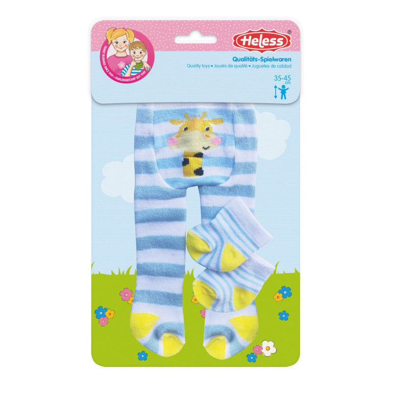 Maillot met sokken "Funny Animals" (3 ass./35-45cm) Maillot met sokken "Funny Animals" (3 ass./35-45cm)
