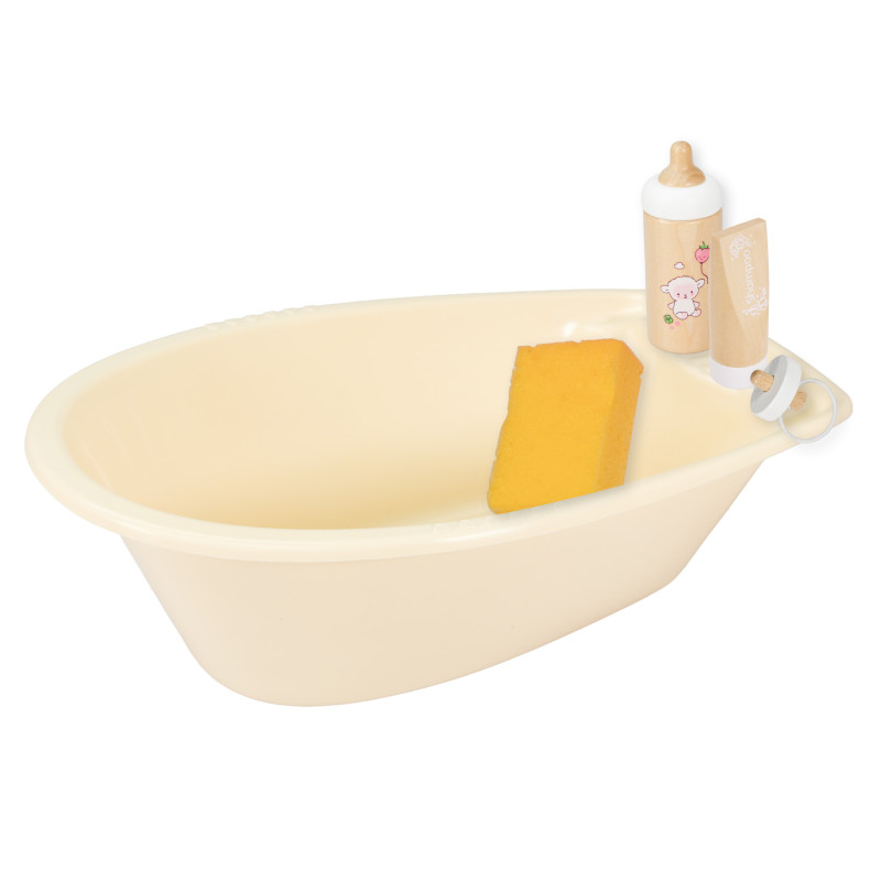 Poppenbadset beige Poppenbadset beige