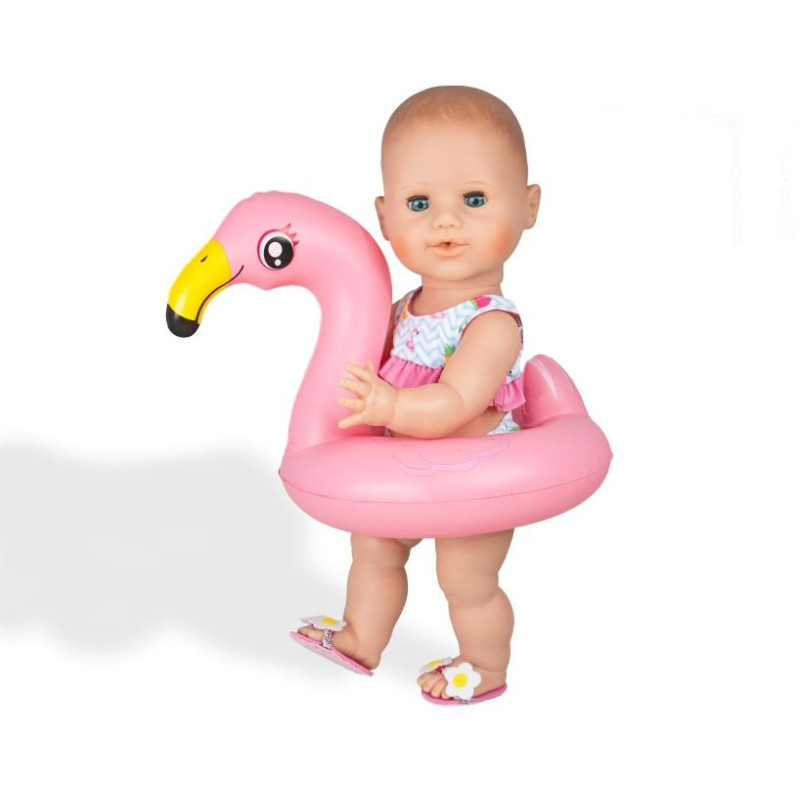 Flamingo poppenzwemset (35-45cm) Flamingo poppenzwemset (35-45cm)
