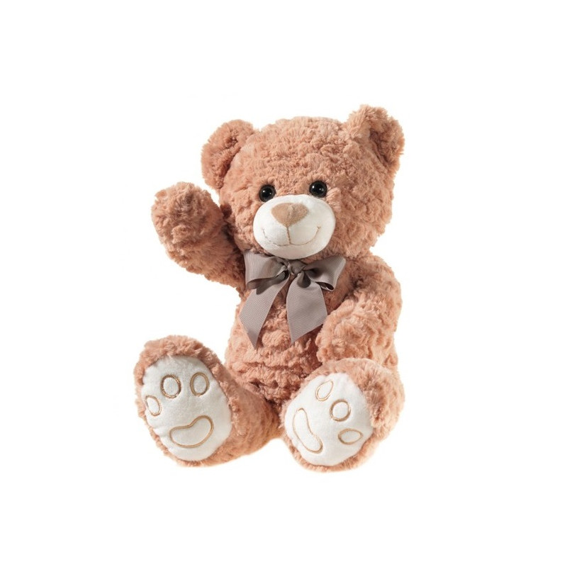 Beer met strik, bruin (40cm) Beer met strik, bruin (40cm)