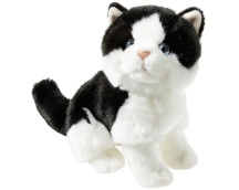 Kat zwart-wit (24cm)