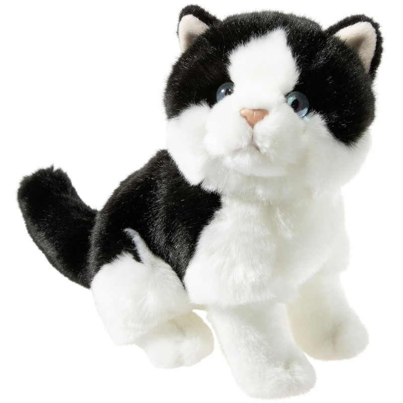 Kat zwart-wit (24cm) Kat zwart-wit (24cm)